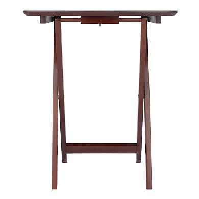 Winsome Darlene Snack Tray Table 2-piece Set