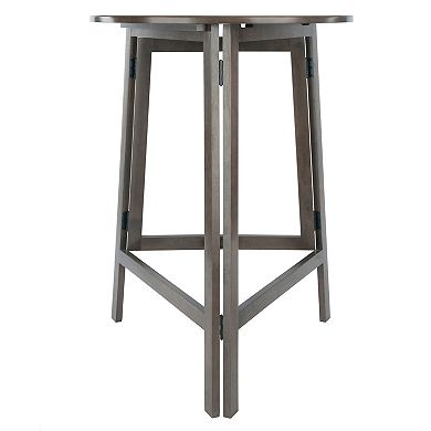 Winsome Torrence High Round Bar Table
