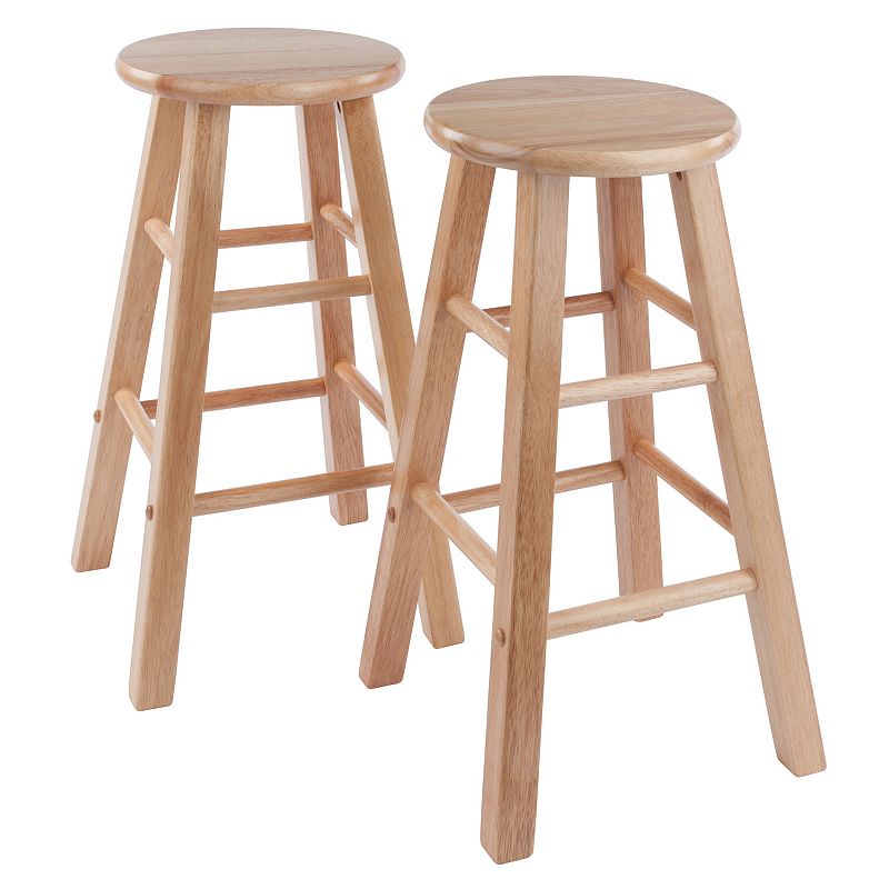 Winsome Element Counter Stool 2-piece Set, Brown