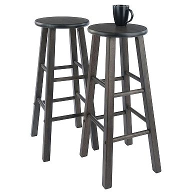 Winsome Element Bar Stool 2-piece Set