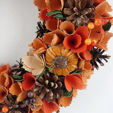 Celebrate Together™ Fall Wood Curl Wreath