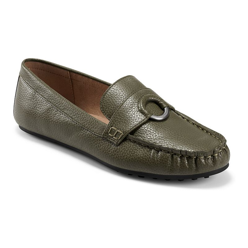 Aerosoles Dani Womens Driving Loafers, Size: 7.5, Green