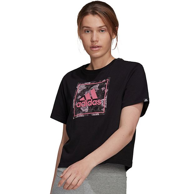 Womens adidas best sale camo t shirt