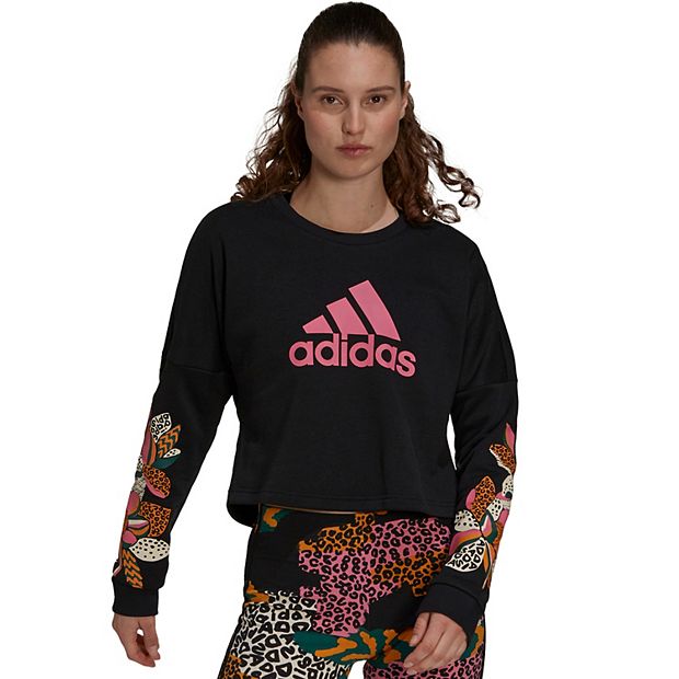 Kohls womens adidas sweatshirt hot sale
