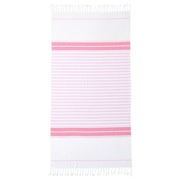 Stylish UGG Beach Towel with Fringed Edges