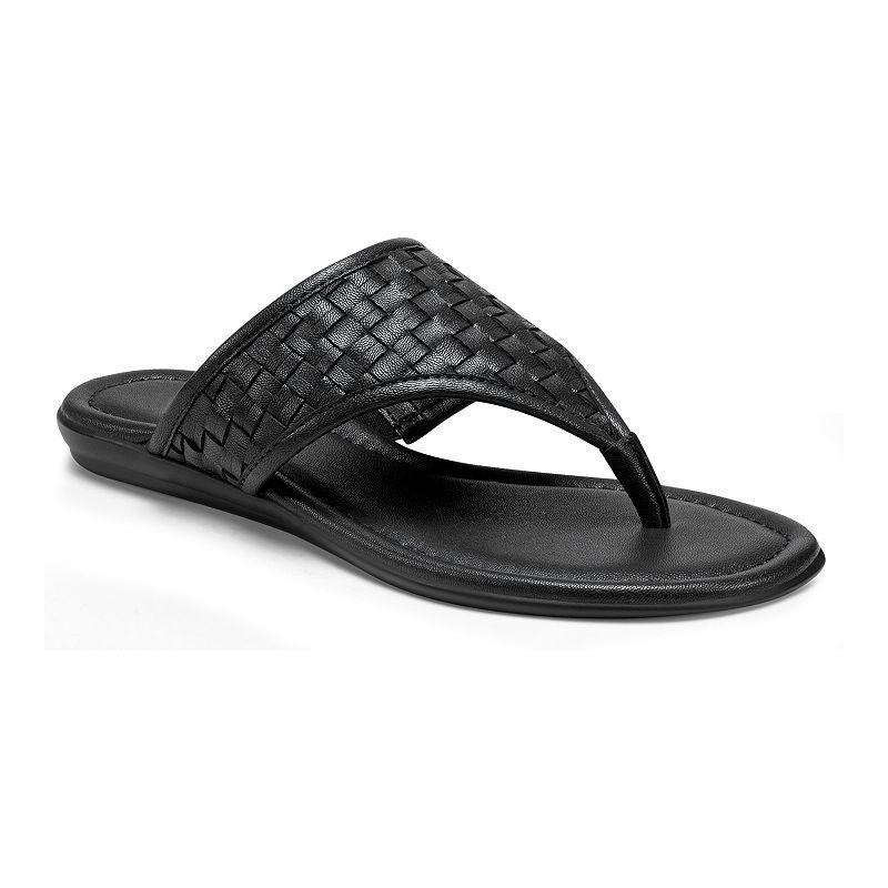 Aerosoles Cherie Womens Thong Sandals, Size: 5, Black