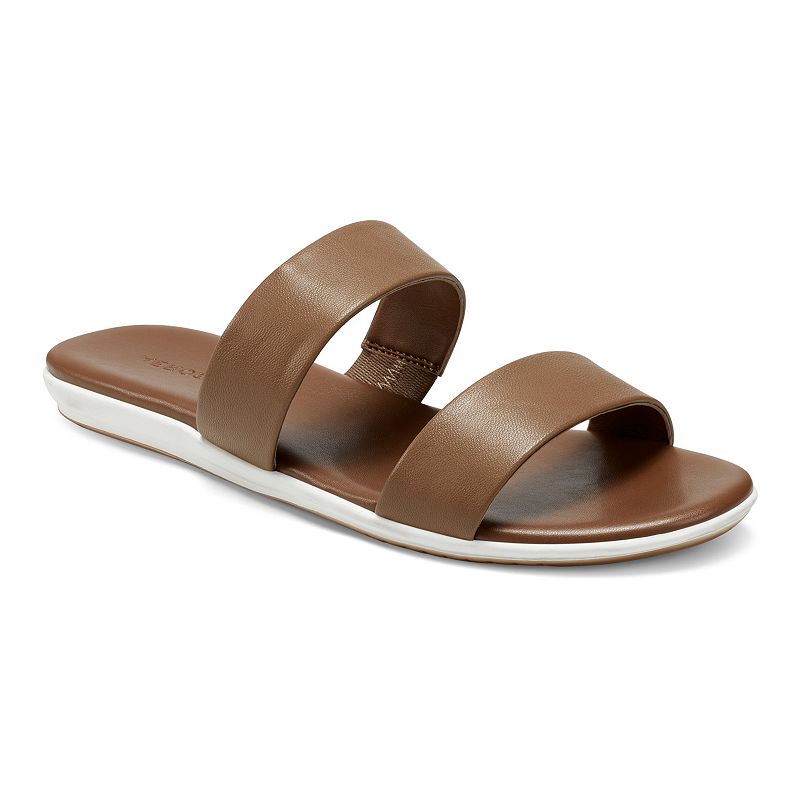 Aerosoles Clovis Womens Slide Sandals, Size: 7, Brown