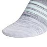 Women's adidas Superlite Extended Size No-Show Socks 6-Pack