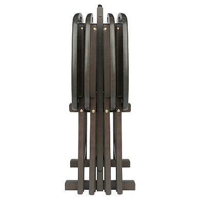 Winsome Lucca Snack Tray Table 5-piece Set