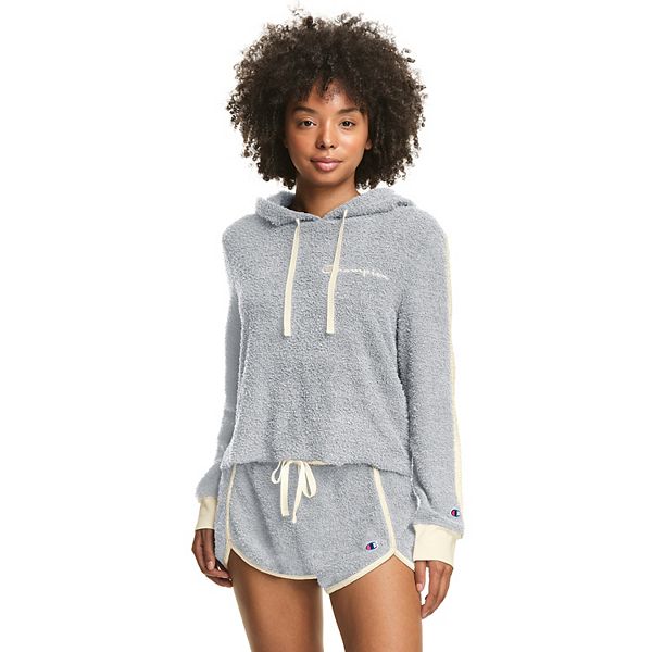 Women's Champion® Terry Pajama Hoodie & Pajama Shorts Set