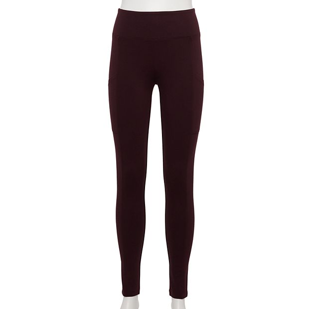 Juniors' SO Ribbed 7/8 Leggings