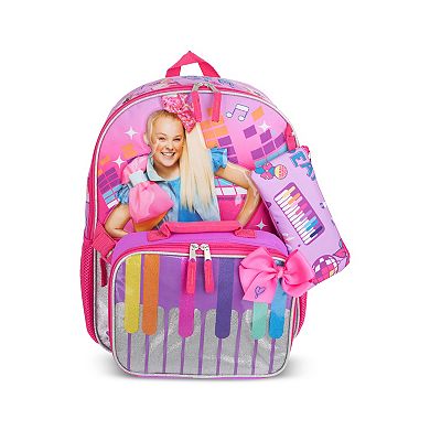 Girls Nickelodeon JoJo Siwa 5-Piece Backpack & Lunch Bag Set