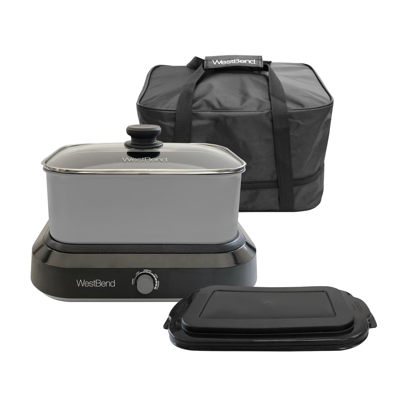 West Bend 5-qt. Versatility Slow Cooker - Silver