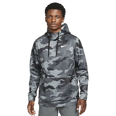 Men s Nike Therma FIT Camo Training Hoodie