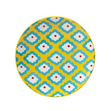 Certified International Damask Floral 6-pc. Canape Plate Set