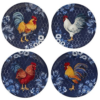 Certified International Indigo Rooster 16-pc. Dinnerware Set