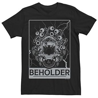 Men's Dungeons & Dragons Beholder Monster Poster Tee