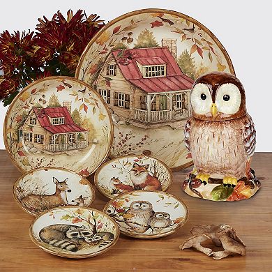 Certified International Pine Forest 16-pc. Dinnerware Set