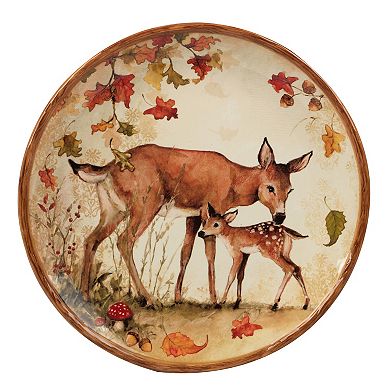 Certified International Pine Forest 4-pc. Dinner Plate Set