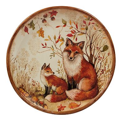 Certified International Pine Forest 4-pc. Dinner Plate Set