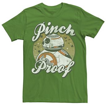 Men's Star Wars Pinch Proof BB-8 St. Patrick's Tee