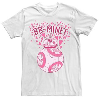Men's Star Wars BB-8 Be Mine Valentine's Day Tee
