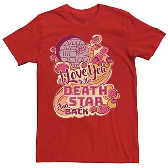 Men's Star Wars Love To The Death Star And Back Tee