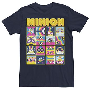Men's Minions 2 Colorful Portrait PaneTee