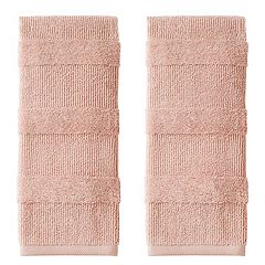 Charisma Heritage American Hand Towel Set - Soft Rose - 4 Pack