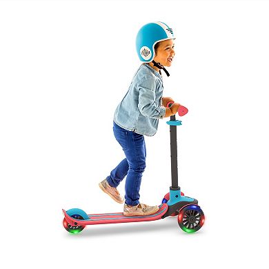 Chillafish Scotti 3-Wheel Lean-to-Steer Scooter with Light-up Wheels