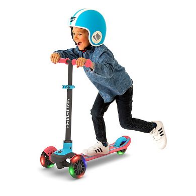 Chillafish Scotti 3-Wheel Lean-to-Steer Scooter with Light-up Wheels