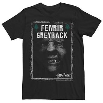 Men's Harry Potter Fenrir Greyback Dark Poster Tee
