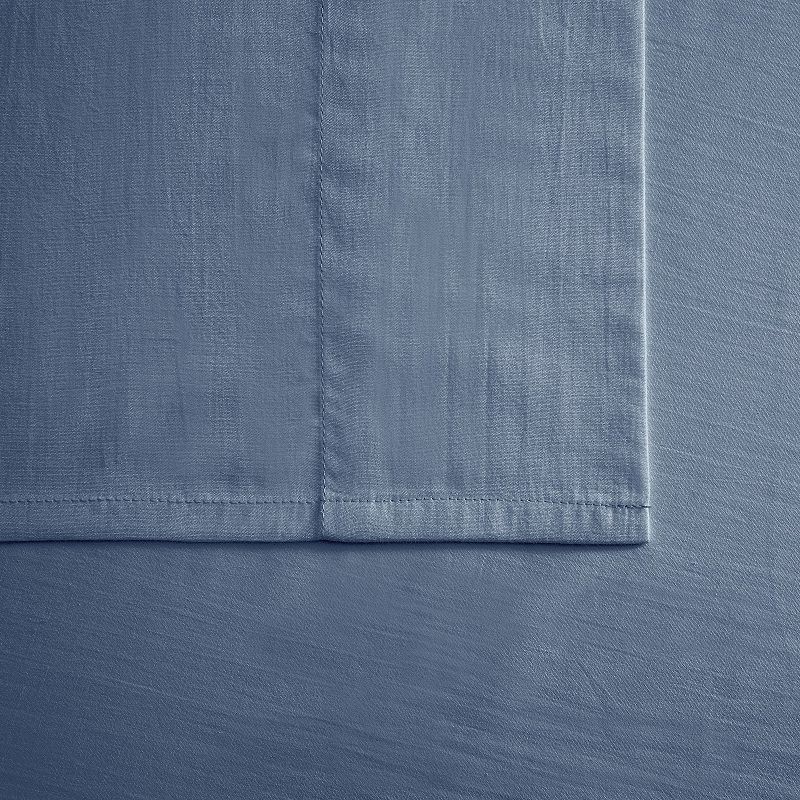 Truly Calm Silver Cool Sheet Set with Pillowcases, Blue, FULL SET