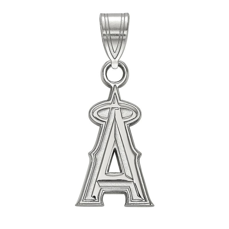 LogoArt 14k Gold Los Angeles Angels of Anaheim Small Logo Pendant, Women's, 