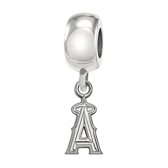 LogoArt Sterling Silver Los Angeles Angels Mini Dangle Bead