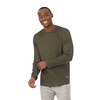 Men's Cuddl Duds® Far-Infrared Enhance Pajama Crewneck Tee