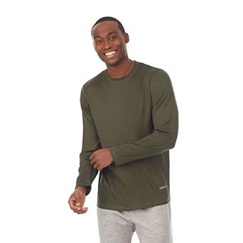 Men's Cuddl Duds® Far-Infrared Enhance Pajama Crewneck Tee