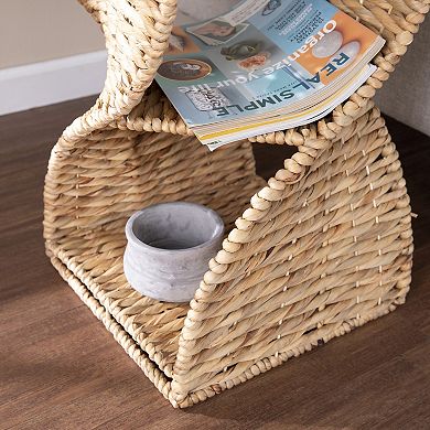 Southern Enterprises Auer Water Hyacinth End Table