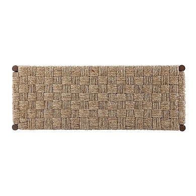 Southern Enterprises Savoya Seagrass Bench
