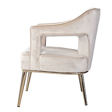 Southern Enterprises Elouise Upholstered Accent Chair
