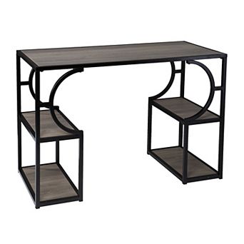 Southern Enterprises Tyreke Storage Writing Desk