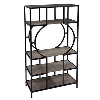 Southern Enterprises Tyreke 4-Shelf Bookcase