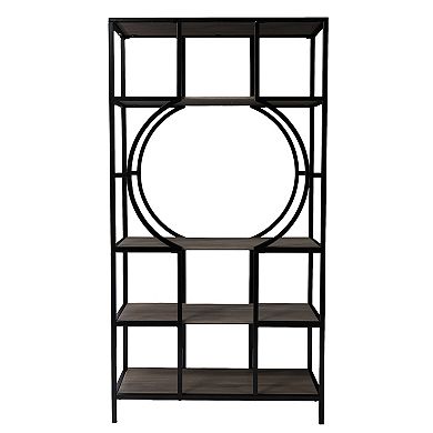 Southern Enterprises Tyreke 4-Shelf Bookcase