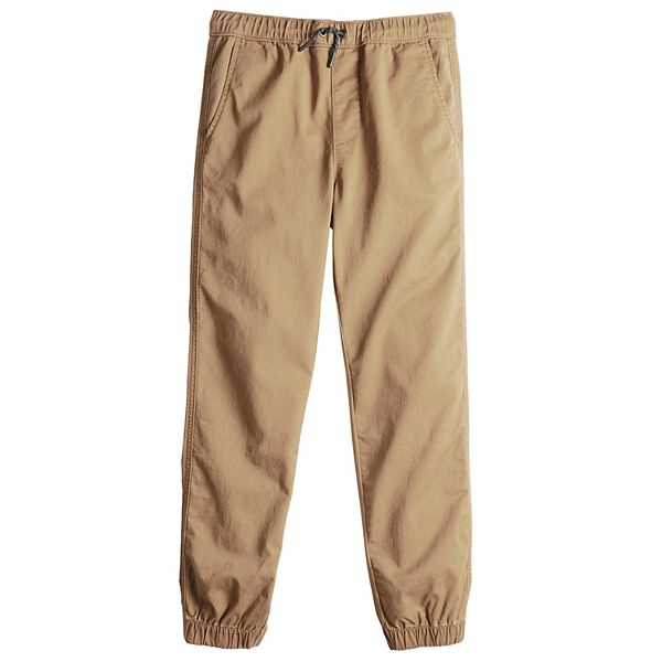 Built-In-Flex Twill Joggers For Boys