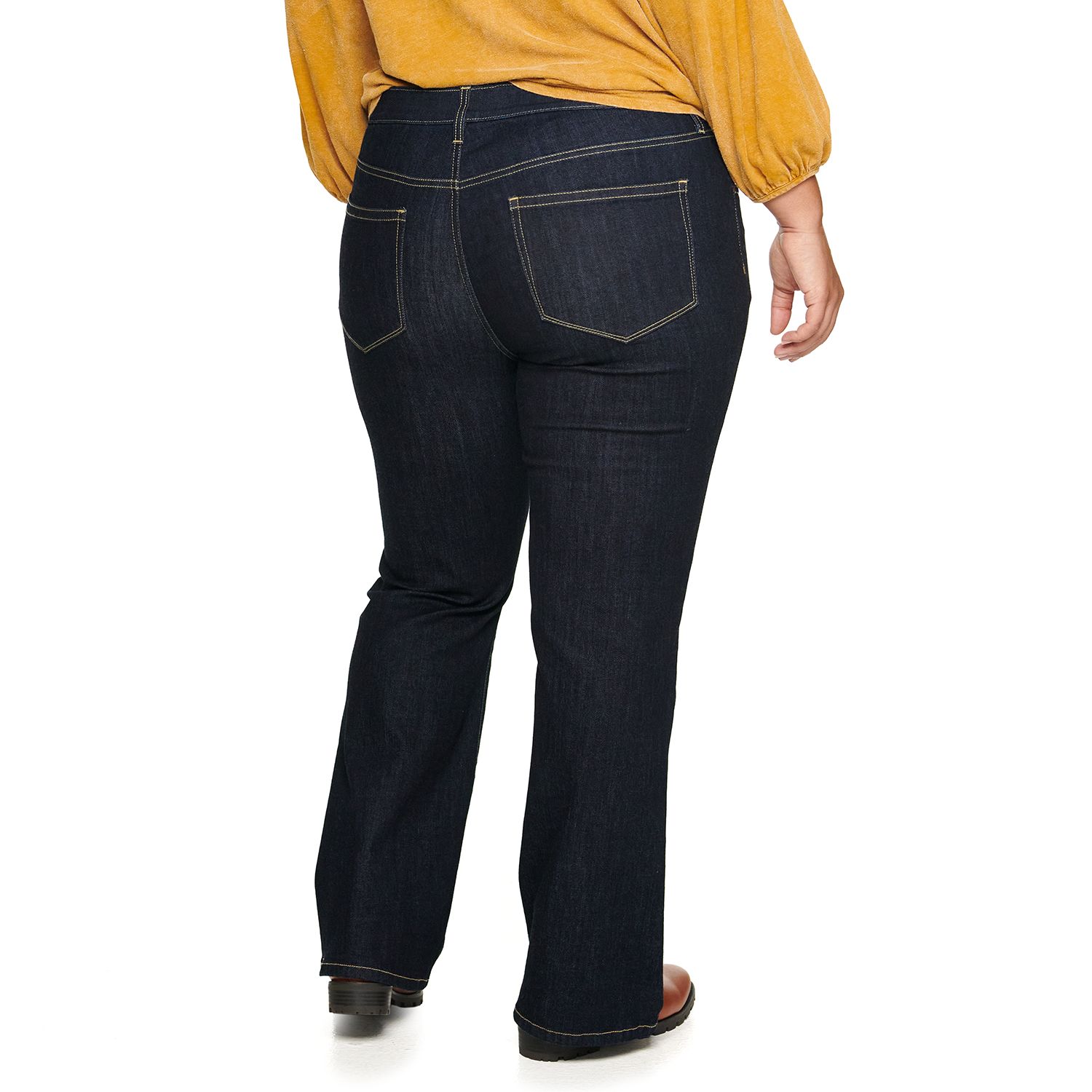 Womens Sonoma Goods For Life Plus Jeans - Bottoms, Clothing