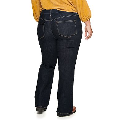 Plus Size Sonoma Goods For Life® Premium Bootcut Jeans