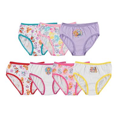 Girls 4-8 Nickelodeon Paw Patrol 7-Pack Cotton Briefs