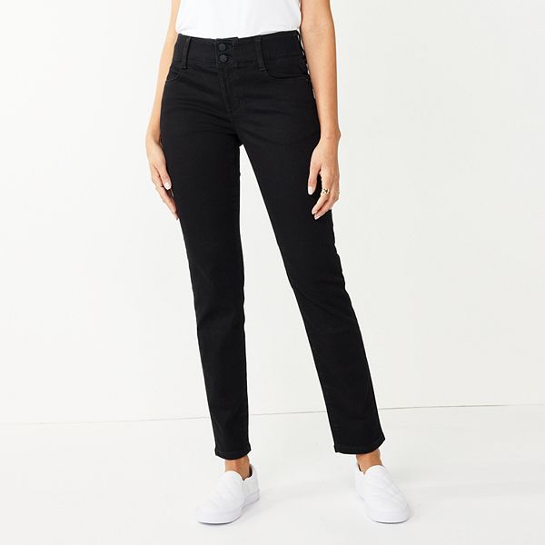 Nine West Women's Straight Leg Pants Black Size 12