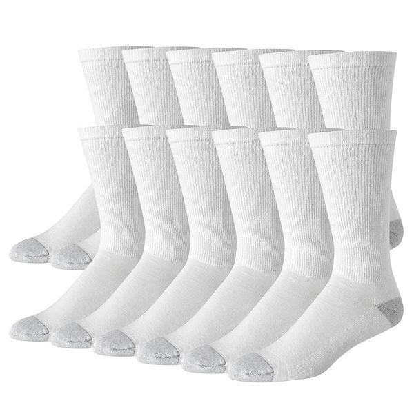 Men's Hanes Ultimate® 12pack Soft & Durable Crew Socks
