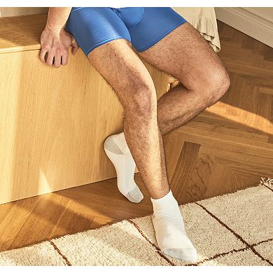 Hanes Ultimate Men's 12-Pack Soft & Durable Ankle Socks